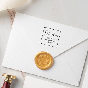 Tampons Encreurs Créez votre propre nom de famille personnalisé Adr