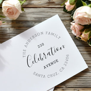 Tampons Encreurs Créez votre propre nom et adresse de retour person