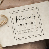 Tampons Encreurs Créez votre propre oeuvre de nom personnalisé