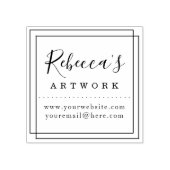 Tampons Encreurs Créez votre propre oeuvre de nom personnalisé (Impression)