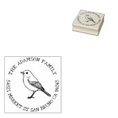 Tampons Encreurs Créez votre propre Robin Américain Nom Adresse de  (Tamponné)