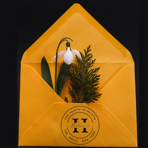 Tampons Encreurs Créez votre propre ronde moderne