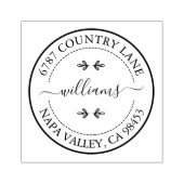 Tampons Encreurs Créez Votre Propre Timbre En Caoutchouc D'Adresse (Impression)