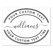 Tampons Encreurs Créez votre propre timbre en caoutchouc moderne (Impression)