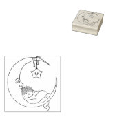 Tampons Encreurs Crescent Moon avec bébé (Tamponné)