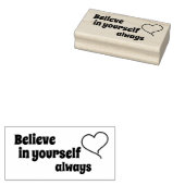 Tampons Encreurs croire en toi (Tamponné)