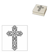 Tampons Encreurs Croix celtique 2 illustrations timbre art (Tamponné)