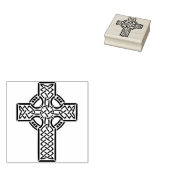 Tampons Encreurs Croix celtique 3 illustrations timbre art (Tamponné)