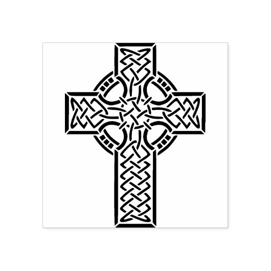 Tampons Encreurs Croix celtique 3 illustrations timbre art (Impression)