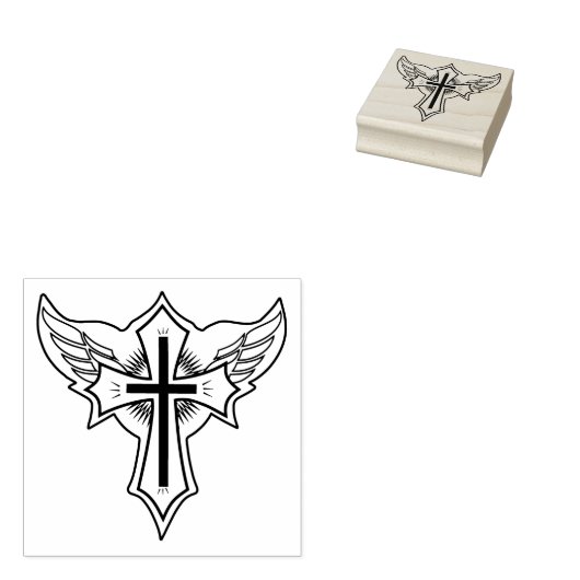 Tampons Encreurs Croix chrétienne (Tamponné)