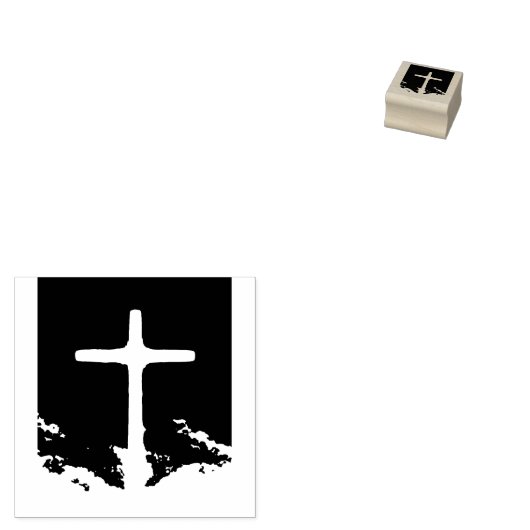 Tampons Encreurs Cross of Light Jesus Christ Customizable Christian (Tamponné)
