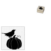 Tampons Encreurs Crow Citrouille d'Halloween (Tamponné)