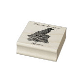 Tampons Encreurs Crow Wooden Stamp In The Library (Tampon)