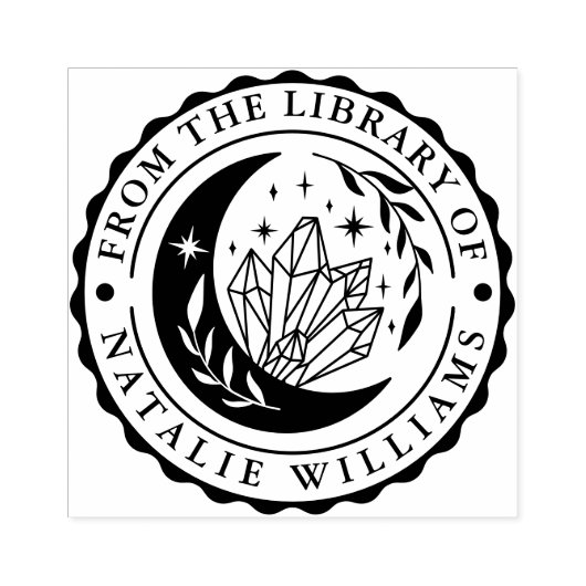Tampons Encreurs Crystal Moon de la Bibliothèque de (Impression)