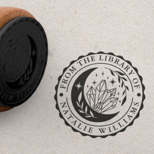 Tampons Encreurs Crystal Moon de la Bibliothèque de