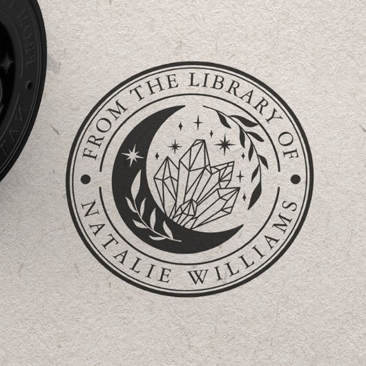 Tampons Encreurs Crystal Moon de la Bibliothèque de