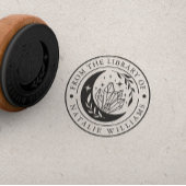 Tampons Encreurs Crystal Moon de la Bibliothèque de Timbre en caout