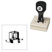 Tampons Encreurs Cube à glace à ondes de chaleur (Tamponné)