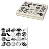 Tampons Encreurs Cuisine juive Cuisine Dîner de Vacances Aliments I (Tamponné)