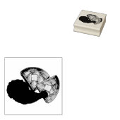 Tampons Encreurs Cuisine soule classique Poulet frit et gaufres Din (Tamponné)