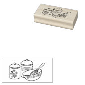 Tampons Encreurs Cuisson - Mélangeur, Whisker, Canisters (Tamponné)