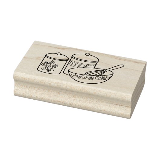 Tampons Encreurs Cuisson - Mélangeur, Whisker, Canisters (Tampon)