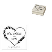 Tampons Encreurs Cur botanique couronne florale faite à la main ave (Tamponné)