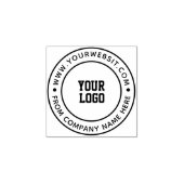 Tampons Encreurs Custom Business Logo Rubber | Personalized Company (Impression)