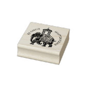 Tampons Encreurs Custom Ex Libris, Livre des éléphants indiens (Tampon)