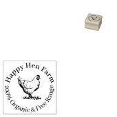Tampons Encreurs Custom Farmhouse Egg Stamp (Tamponné)
