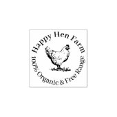 Tampons Encreurs Custom Farmhouse Egg Stamp (Impression)
