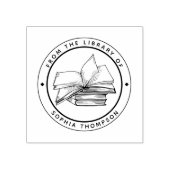 Tampons Encreurs Custom From The Library Of (Impression)