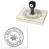 Tampons Encreurs Custom Large Rubber Stamp with Personalized Logo  (Tamponné)