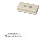 Tampons Encreurs CUSTOM Library book stamp (Tamponné)