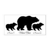 Tampons Encreurs Custom Mama Bear With 2 Kid Names Mothers Day Gift (Impression)