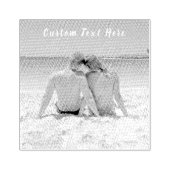 Tampons Encreurs Custom Photo Text Stamp Your Favorite Photos Love (Impression)