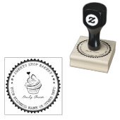 Tampons Encreurs Custom Stamp | Modern&Elegant Boulangerie Maison L (Tamponné)