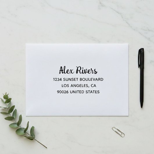 Tampons Encreurs Custom Stamp | Personalized Address Stamp