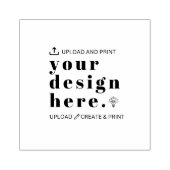 Tampons Encreurs Custom Stamp Your Design Upload 2.5" (Impression)