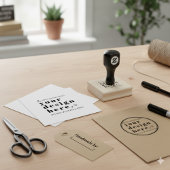 Tampons Encreurs Custom Stamp Your Design Upload 2.5"