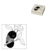 Tampons Encreurs Cute Caterpillar sur un timbre en caoutchouc de br (Tamponné)