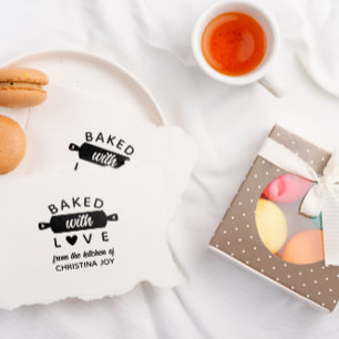 Tampons Encreurs Cute Cuisinée Avec Amour Fait À La Main Petite Ent