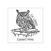 Tampons Encreurs Cute Ex Libris Owl Boite (Impression)