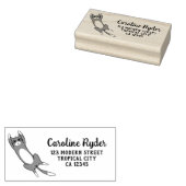 Tampons Encreurs Cute Funny Chat Personnalisé (Tamponné)