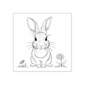 Tampons Encreurs Cute Ligne Rabbit Art (Impression)
