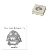 Tampons Encreurs Cute Little Bunny Ce livre appartient à (Tamponné)