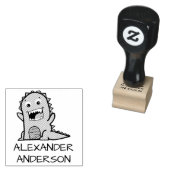 Tampons Encreurs Cute Little Dragon Personnaliser (Tamponné)