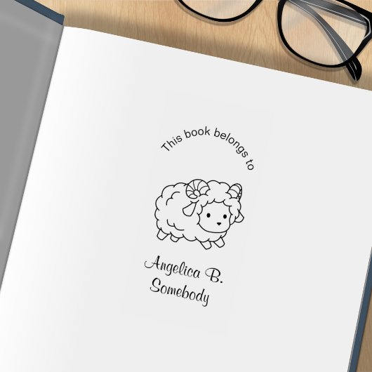 Tampons Encreurs Cute Little Sheep Ram Color Me Boite