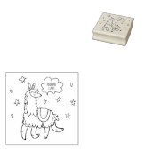 Tampons Encreurs Cute Llama/Alpaca (Tamponné)