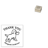 Tampons Encreurs Cute Merci de chiot Labrador (Tamponné)
